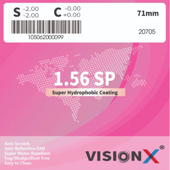 VisionX 1.56 SHMC