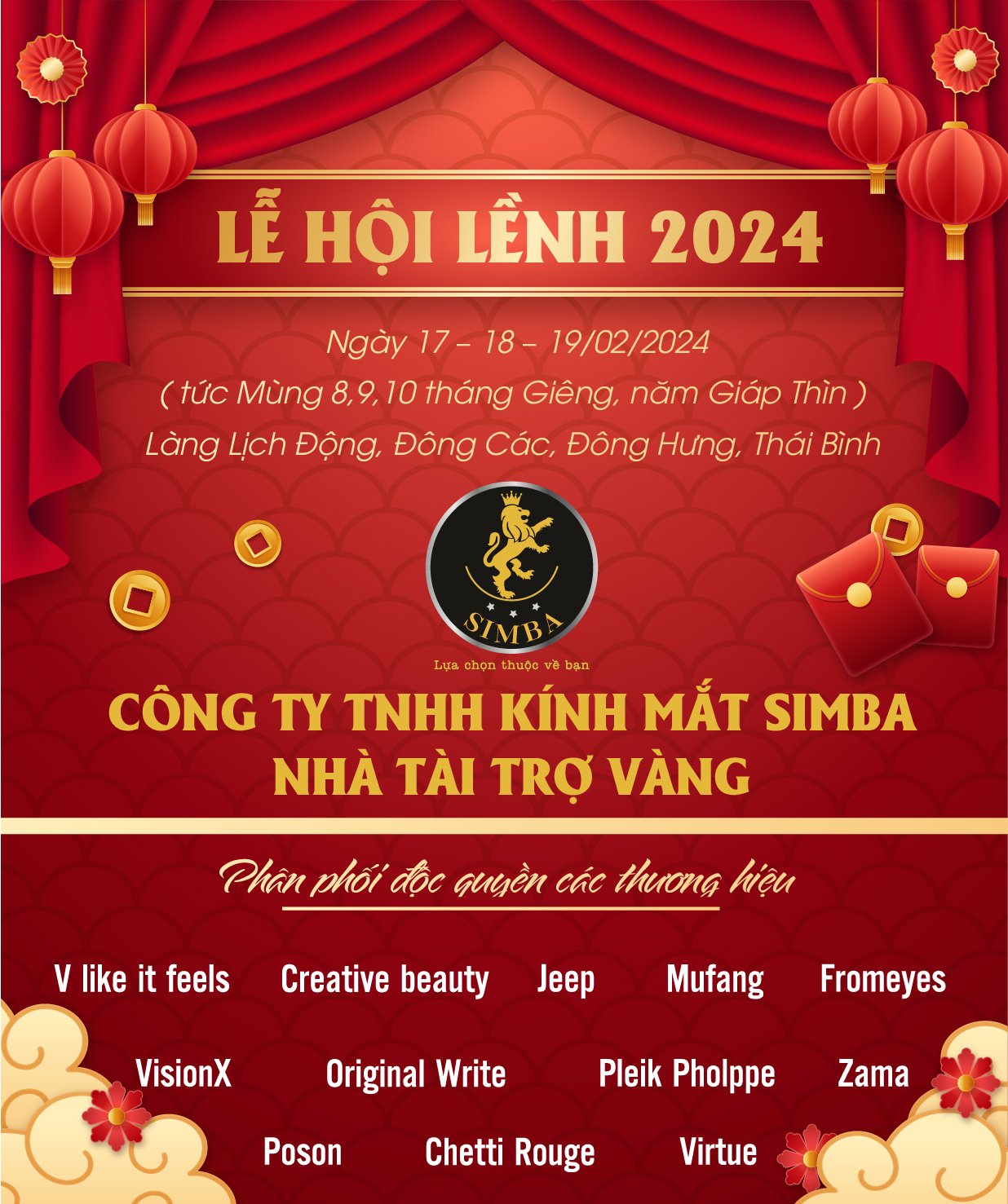 Simba – Đơn vị tài trợ VÀNG lễ hội Lềnh 2024